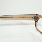 VUE DC JIM Unisex Eyeglasses Frame in Clear Brown - Authentic New