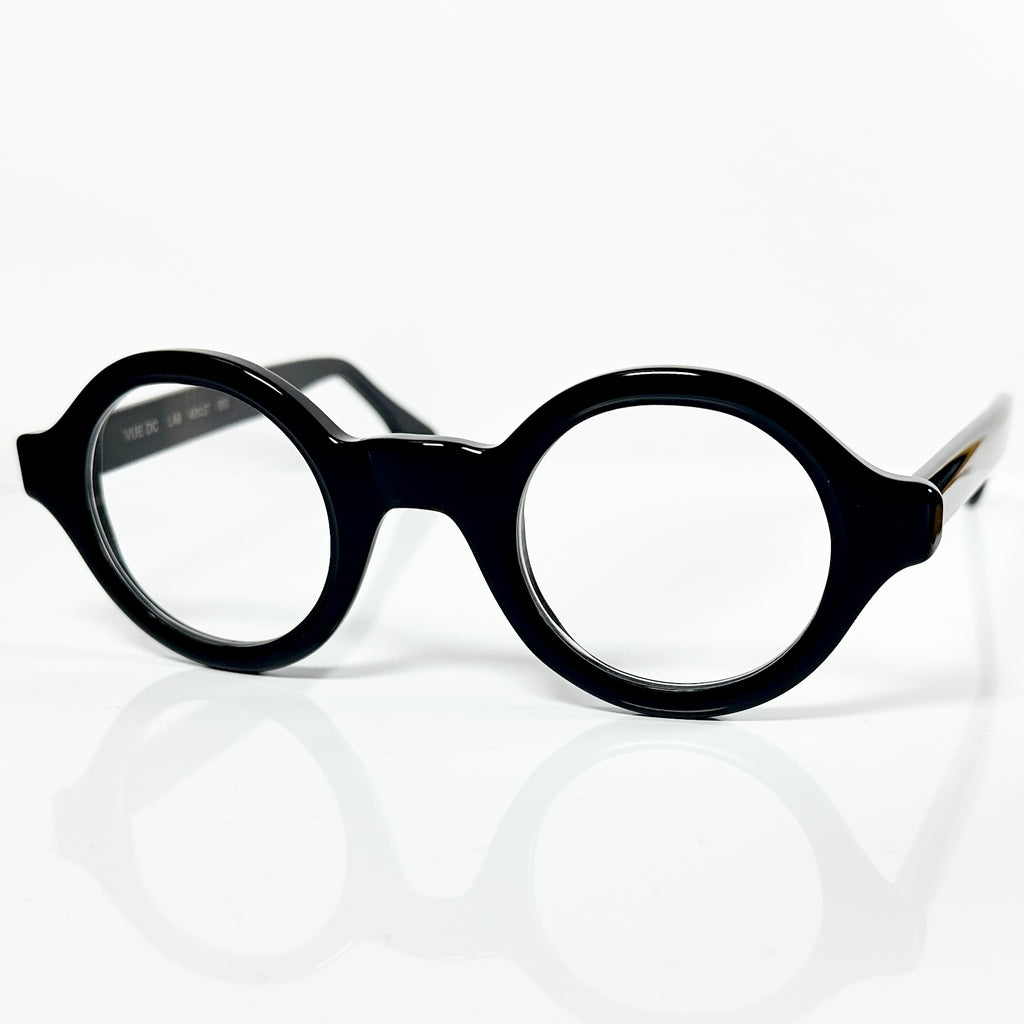 VUE DC LAB 000 Unisex Eyeglasses Frame in Black - Authentic New