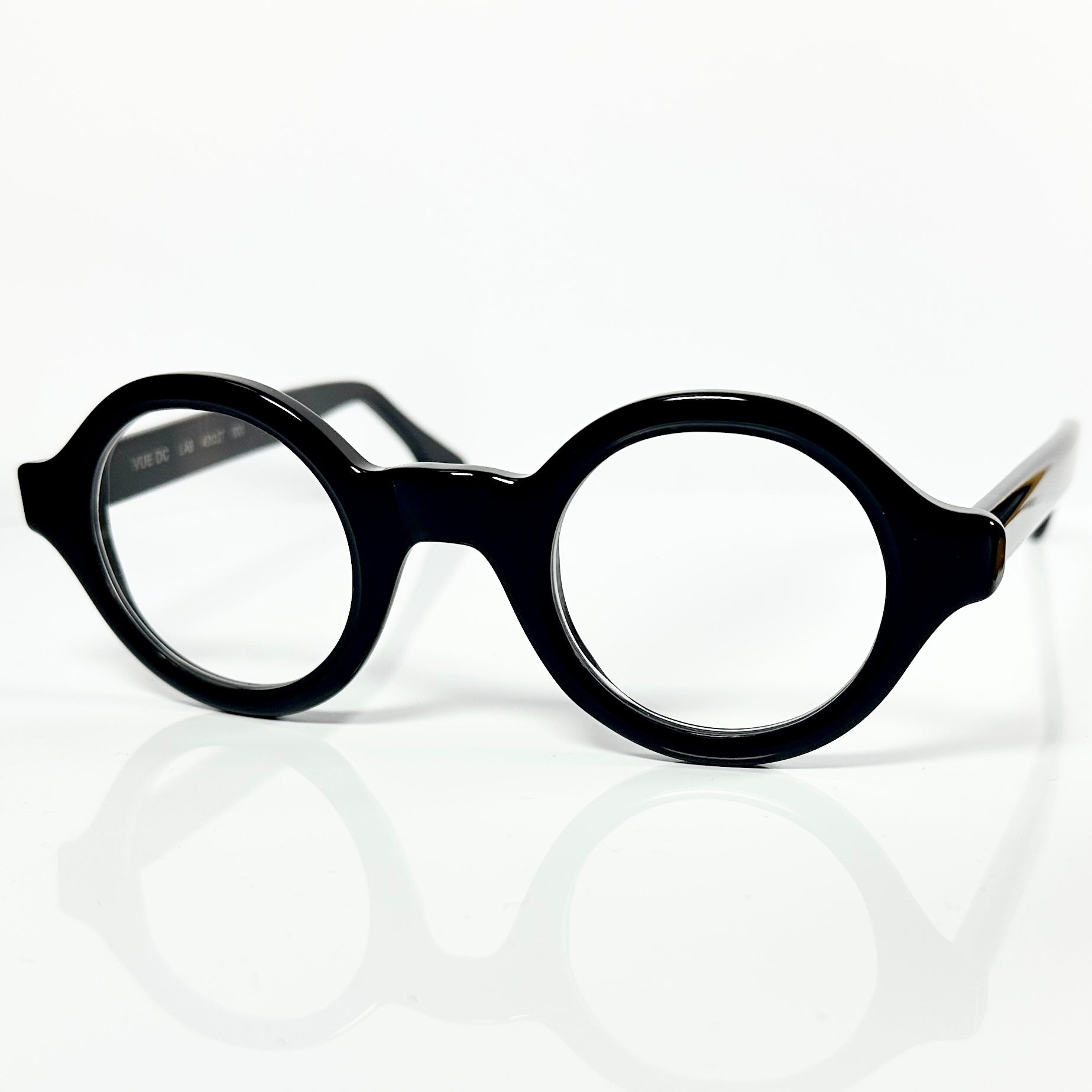 VUE DC LAB 000 Unisex Eyeglasses Frame in Black - Authentic New
