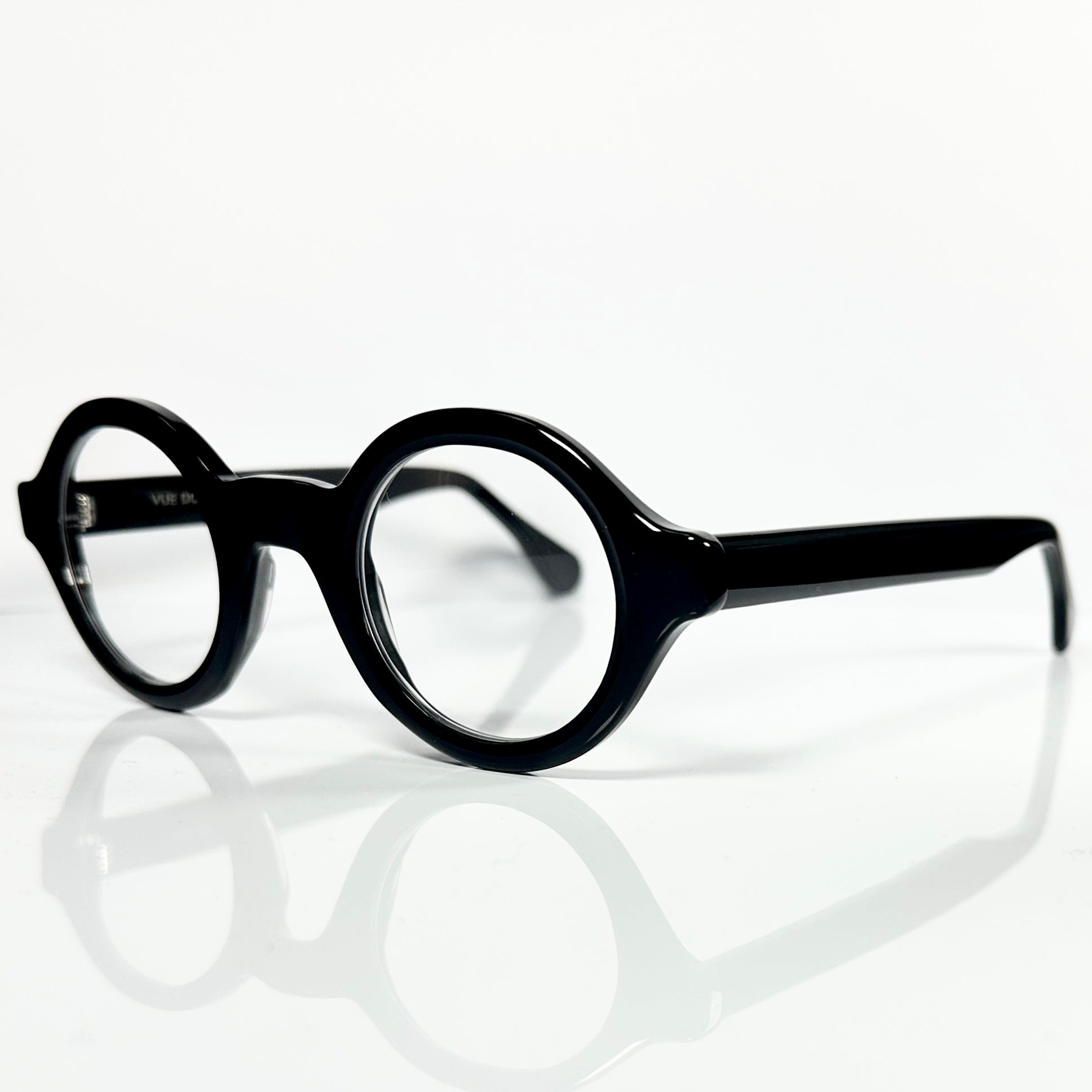 VUE DC LAB 000 Unisex Eyeglasses Frame in Black - Authentic New