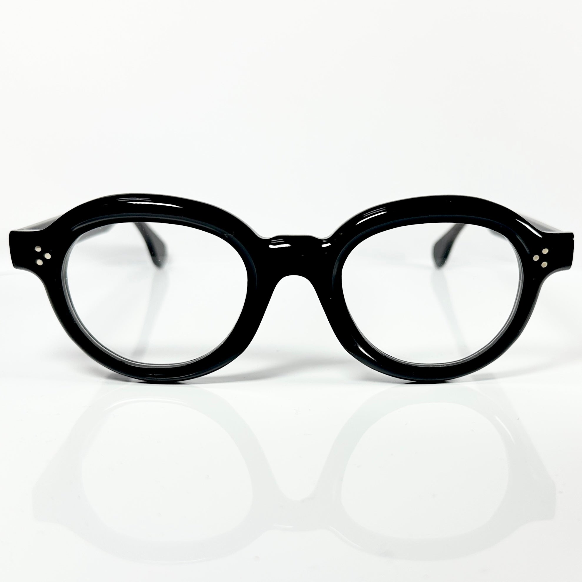 VUE DC LYS 100 Unisex Eyeglasses Frame in Black - Authentic New