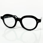 VUE DC LYS 100 Unisex Eyeglasses Frame in Black - Authentic New