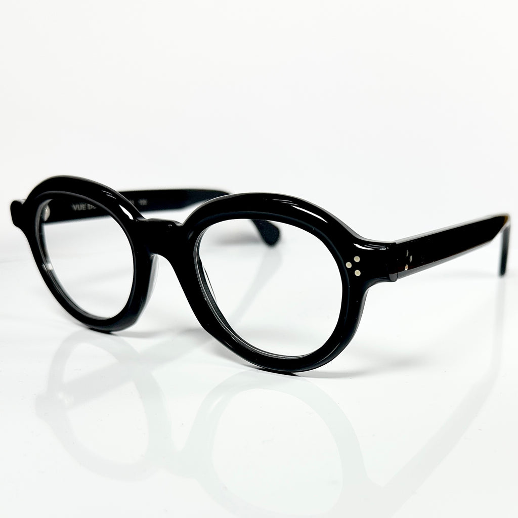 VUE DC LYS 100 Unisex Eyeglasses Frame in Black - Authentic New