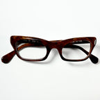 VUE DC SOF 300 Women's Eyeglasses Frame in Wood Texture - Authentic New