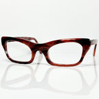VUE DC SOF Women's Eyeglasses Frame in Croco Tortoise - Authentic New