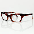 VUE DC SOF Women's Eyeglasses Frame in Croco Tortoise - Authentic New