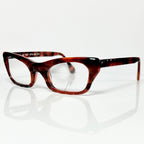 VUE DC SOF Women's Eyeglasses Frame in Croco Tortoise - Authentic New