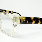 VUE DC BOB2 186E Unisex Eyeglasses Frame in Clear/Tortoise - Authentic New