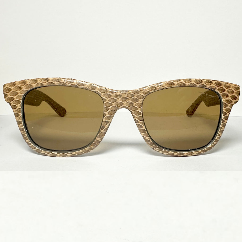 ITALIA INDEPENDENT 0090PY 041 Sunglasses Frames in Sand Brown -  Authentic New