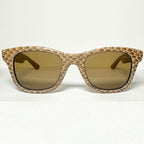 ITALIA INDEPENDENT 0090PY 041 Sunglasses Frames in Sand Brown -  Authentic New