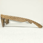 ITALIA INDEPENDENT 0090PY 041 Sunglasses Frames in Sand Brown -  Authentic New