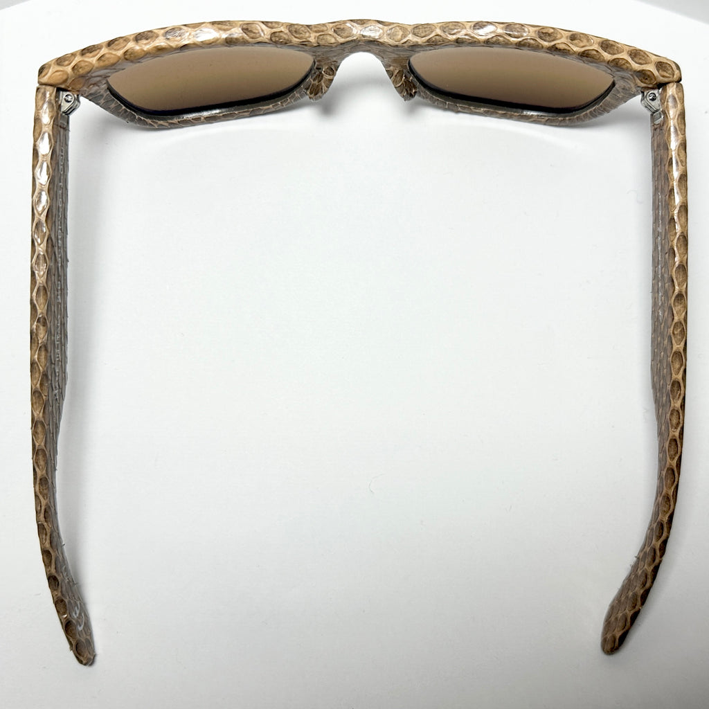 ITALIA INDEPENDENT 0090PY 041 Sunglasses Frames in Sand Brown -  Authentic New