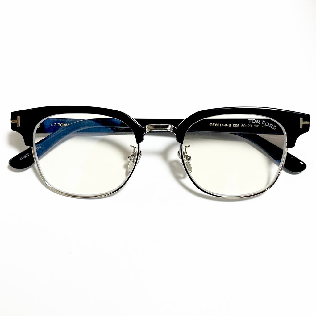 TOM FORD TF6017-K-B/V 005 Unisex Eyeglasses Frame NEW Authentic