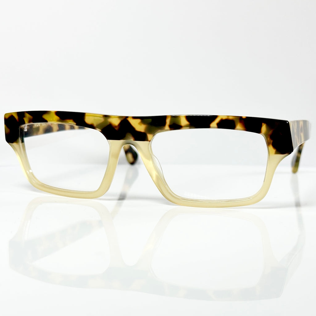 VUE DC R07 1839 Unisex Eyeglasses Frame in Tortoise/Yellow - Authentic New