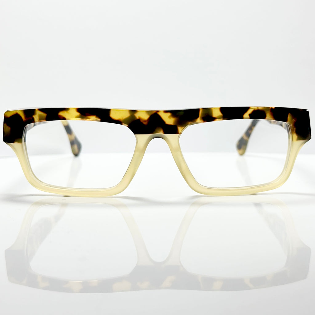 VUE DC R07 1839 Unisex Eyeglasses Frame in Tortoise/Yellow - Authentic New