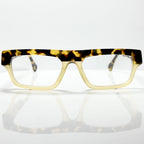 VUE DC R07 1839 Unisex Eyeglasses Frame in Tortoise/Yellow - Authentic New