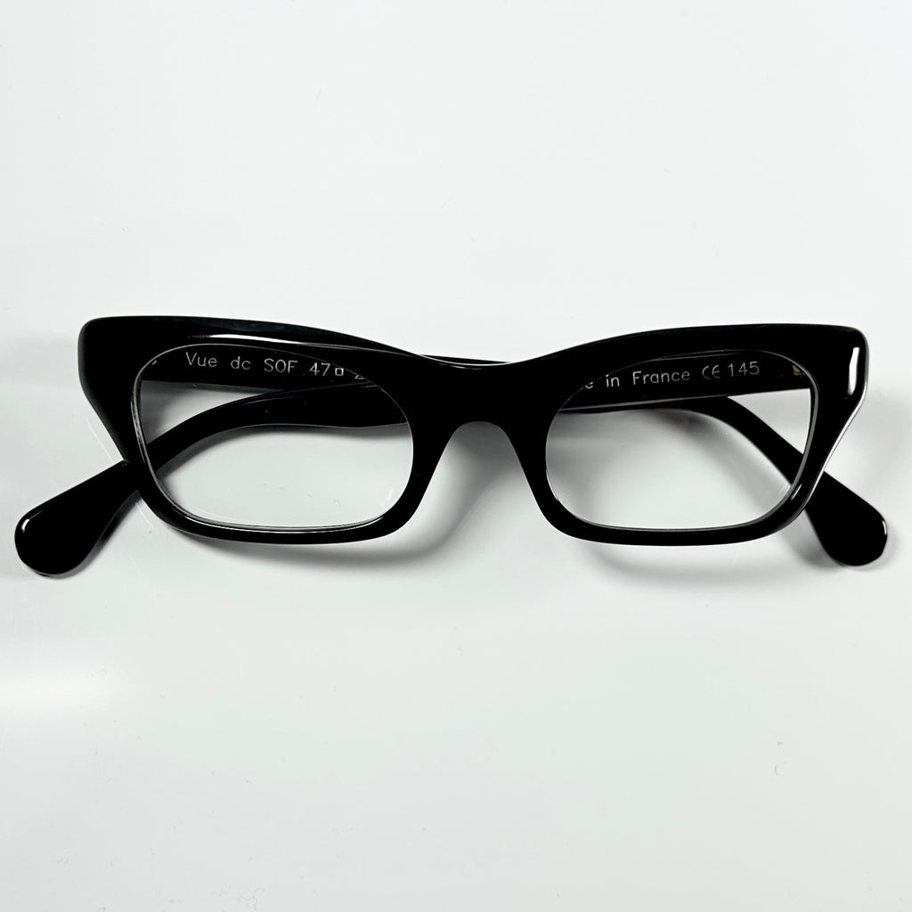 VUE DC SOF 100 Women's Eyeglasses Frame in Black - Authentic New