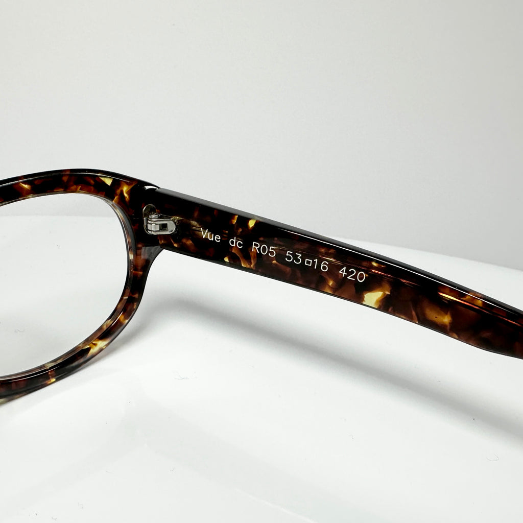 VUE DC R05 420 Unisex Eyeglasses Frame in Tortoise - Authentic New