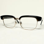 Empire 12KGF Gold-Filled Men's Eyeglasses Frames in Brown/Gold - Authentic