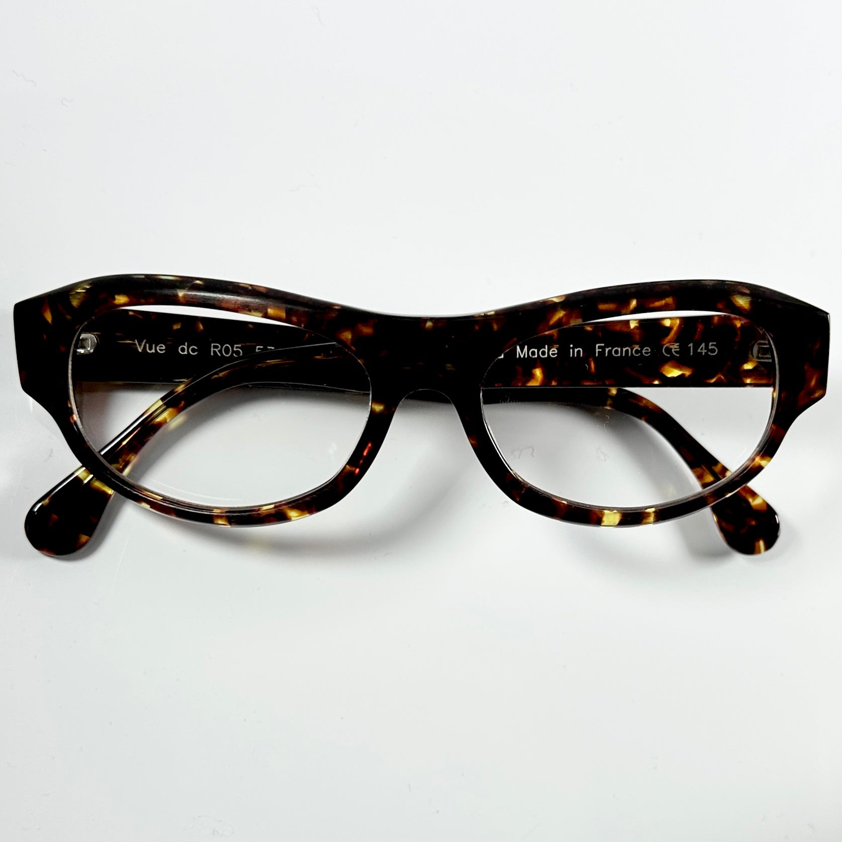 VUE DC R05 420 Unisex Eyeglasses Frame in Tortoise - Authentic New