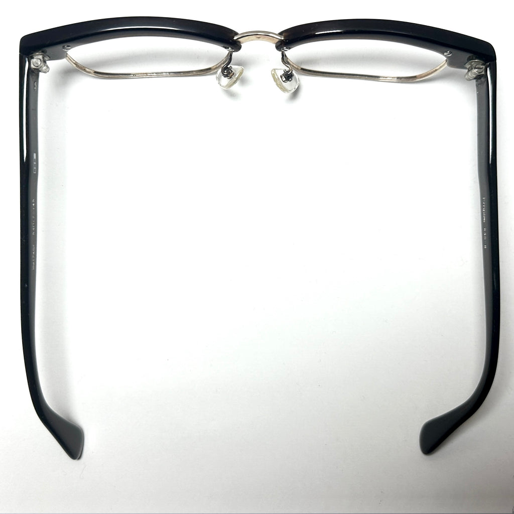 Empire 12KGF Gold-Filled Men's Eyeglasses Frames in Brown/Gold - Authentic