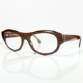 VUE DC R05 300 Unisex Eyeglasses Frame in Wood Texture - Authentic New