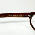 VUE DC R05 300 Unisex Eyeglasses Frame in Wood Texture - Authentic New