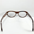 VUE DC R05 300 Unisex Eyeglasses Frame in Wood Texture - Authentic New