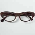 VUE DC R05 300 Unisex Eyeglasses Frame in Wood Texture - Authentic New