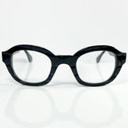 VUE DC TAO C10 Unisex Eyeglasses Frame in Crocodile Black  - Authentic New