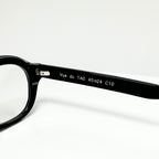 VUE DC TAO C10 Unisex Eyeglasses Frame in Crocodile Black  - Authentic New
