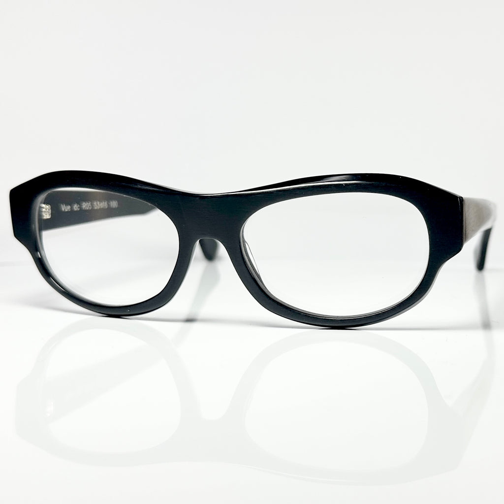 VUE DC R05 100 Eyeglasses Frame in Matt Black - Authentic New