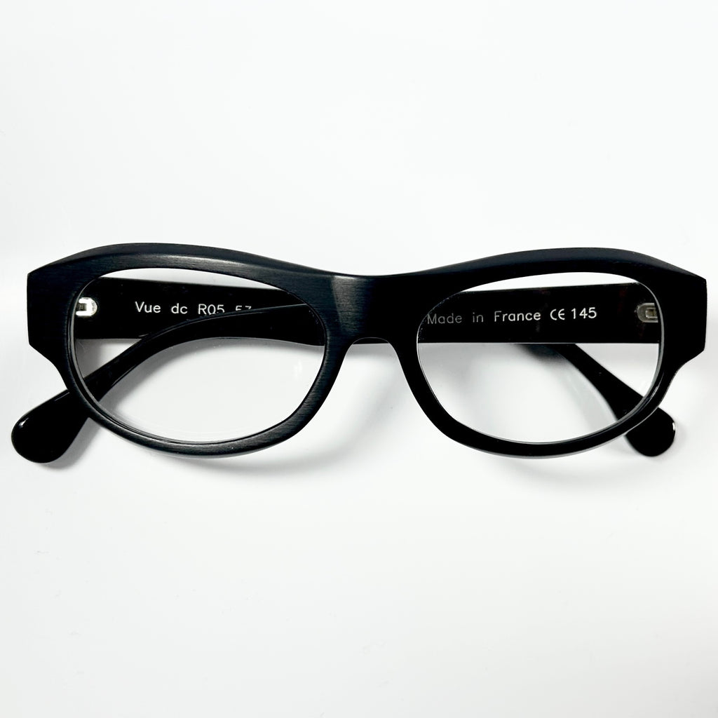 VUE DC R05 100 Eyeglasses Frame in Matt Black - Authentic New