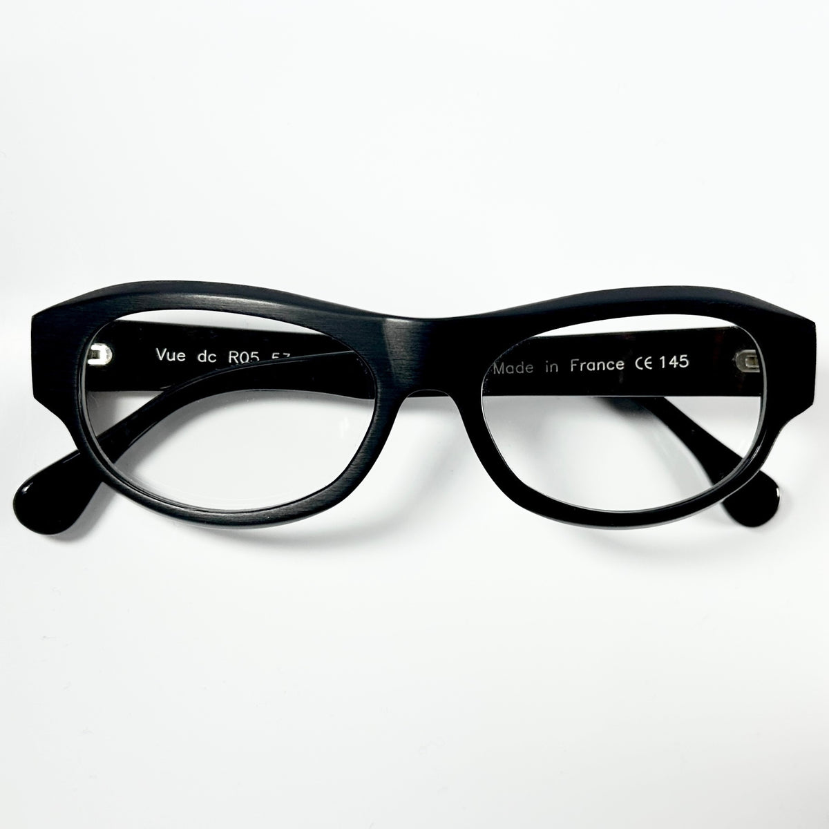VUE DC R05 100 Eyeglasses Frame in Matt Black - Authentic New