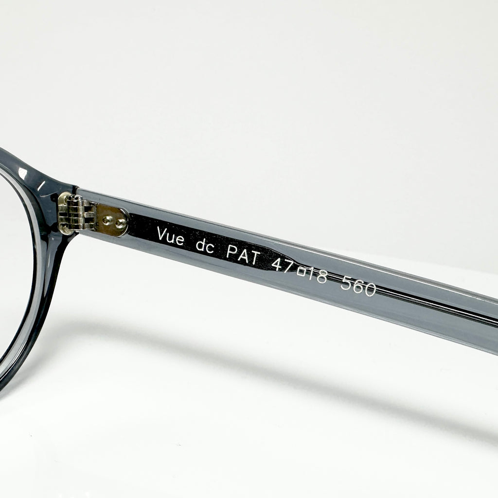 VUE DC PAT 560 Women's Eyeglasses Frame in Grey - Authentic New