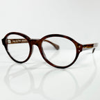 VUE DC PAT Women's Small Eyeglasses Frame in Wood Texture - Authentic New