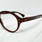 VUE DC PAT Women's Small Eyeglasses Frame in Wood Texture - Authentic New