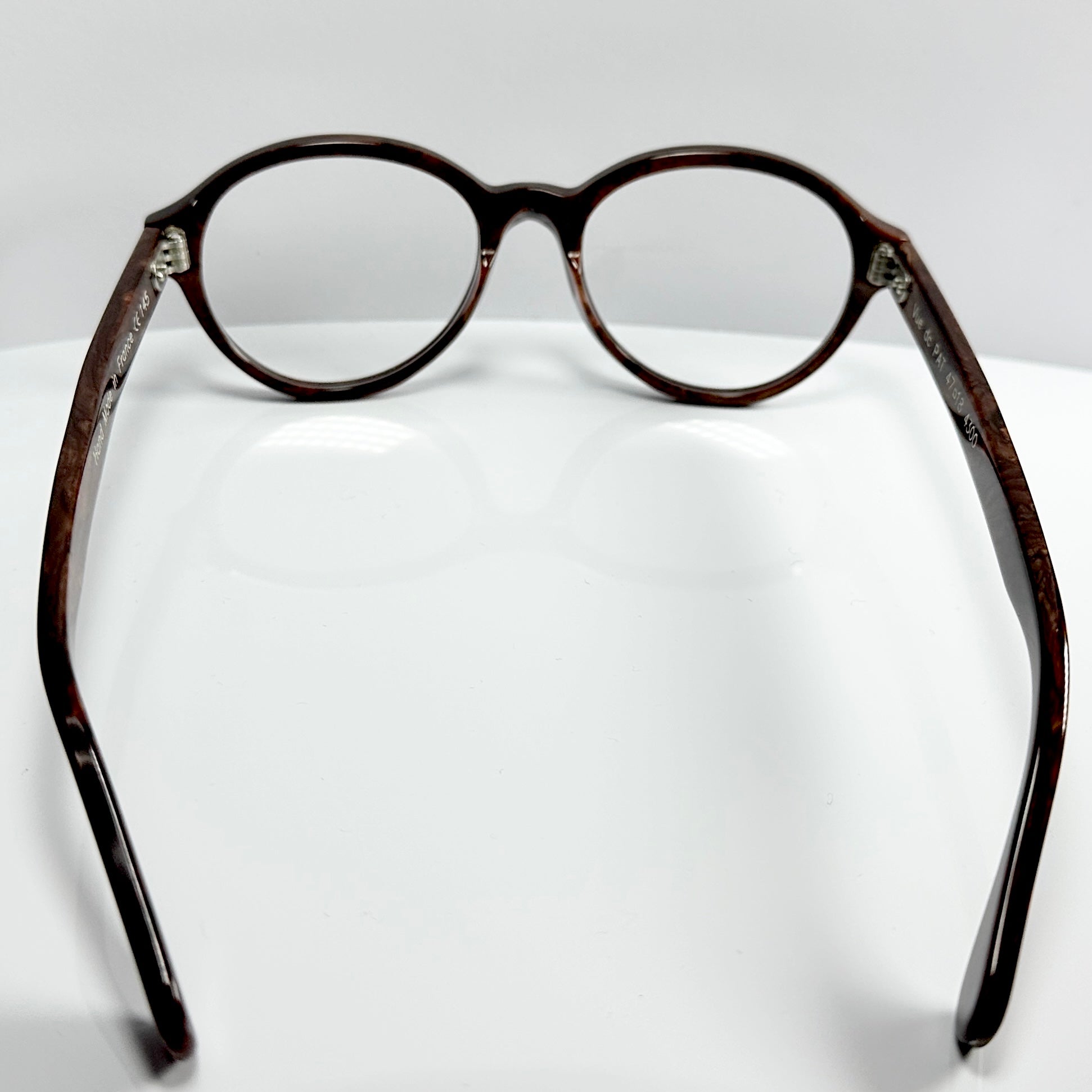 VUE DC PAT Women's Small Eyeglasses Frame in Wood Texture - Authentic New