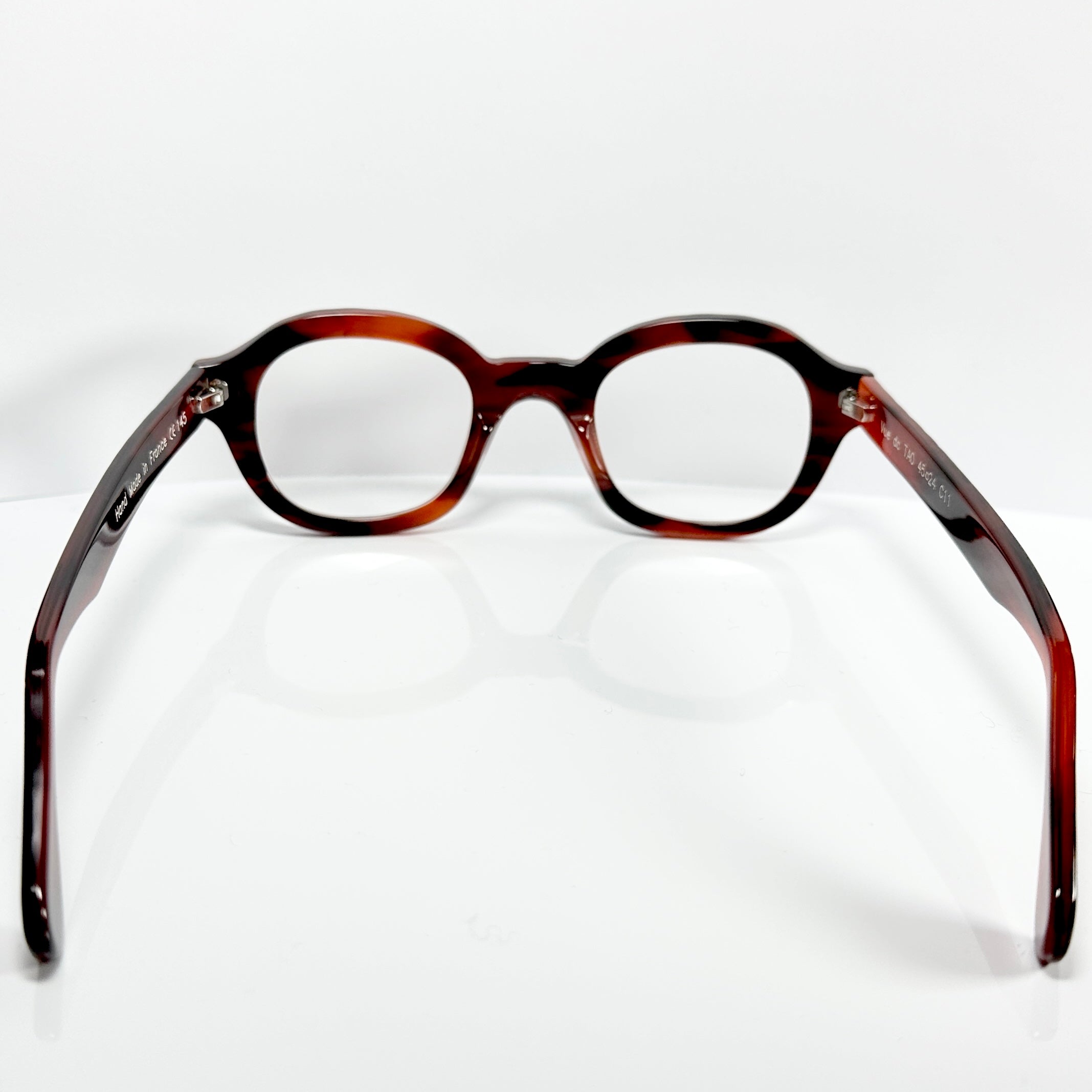 VUE DC TAO Unisex Eyeglasses Frame in Croco Tortoise - Authentic New