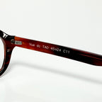 VUE DC TAO Unisex Eyeglasses Frame in Croco Tortoise - Authentic New