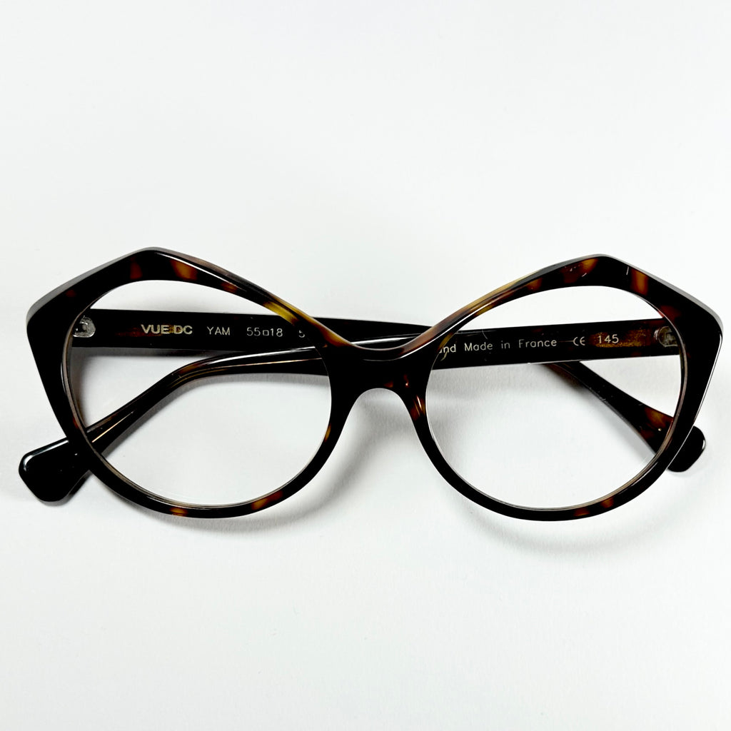 VUE DC YAM Women's Eyeglasses Frame in  Tortoise - Authentic New