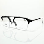 HUGO BOSS 1136 003 Eyeglasses Frames in Matt Black -  Authentic New