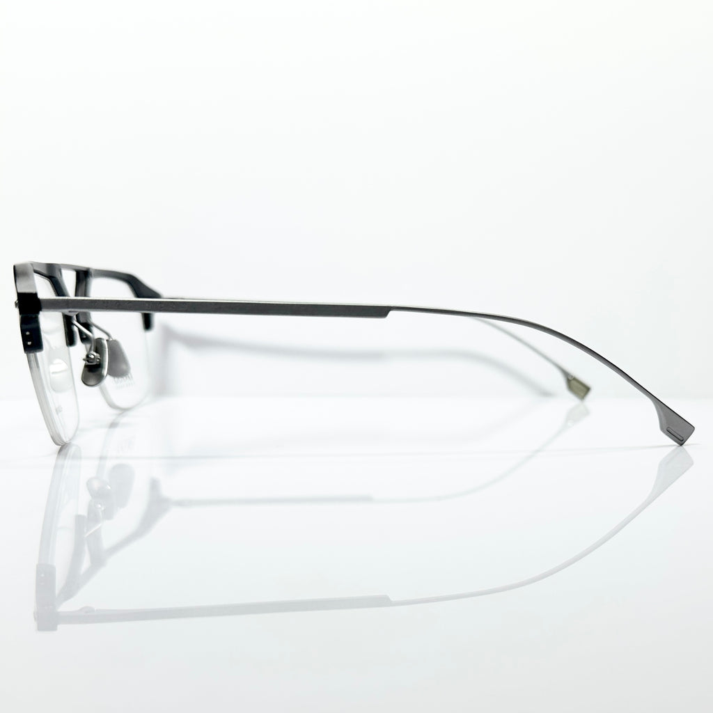 HUGO BOSS 1136 003 Eyeglasses Frames in Matt Black -  Authentic New