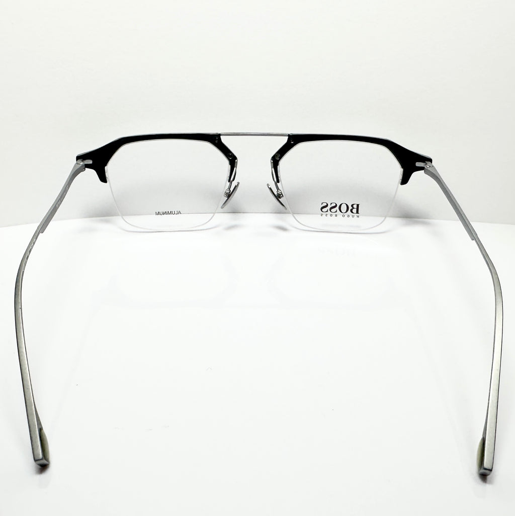 HUGO BOSS 1136 003 Eyeglasses Frames in Matt Black -  Authentic New