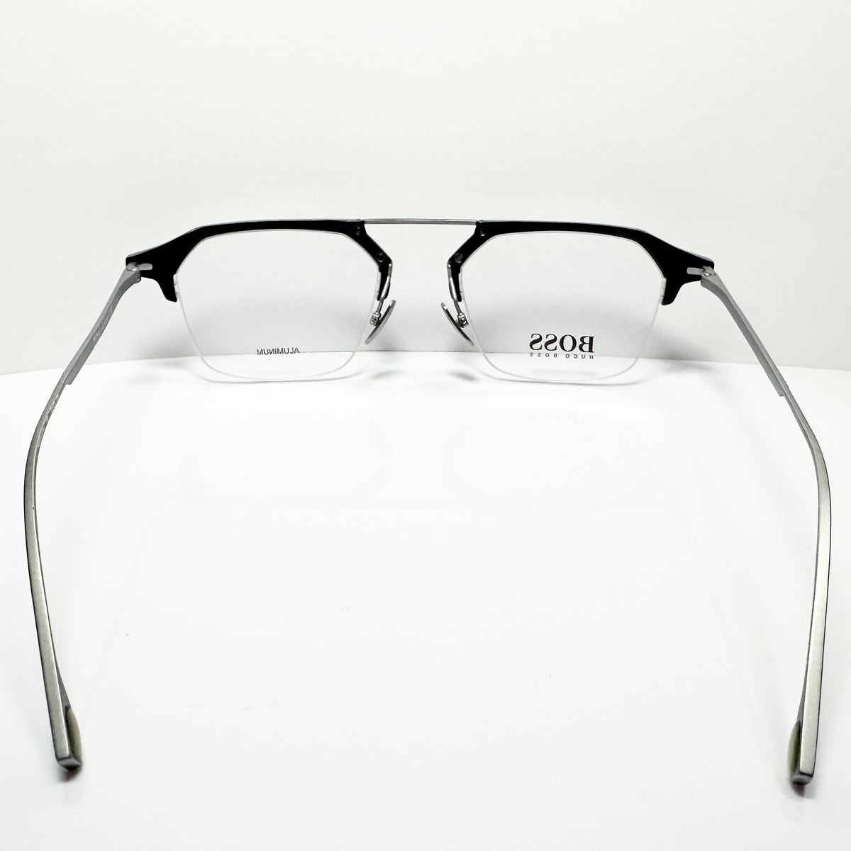 HUGO BOSS 1136 003 Eyeglasses Frames in Matt Black -  Authentic New