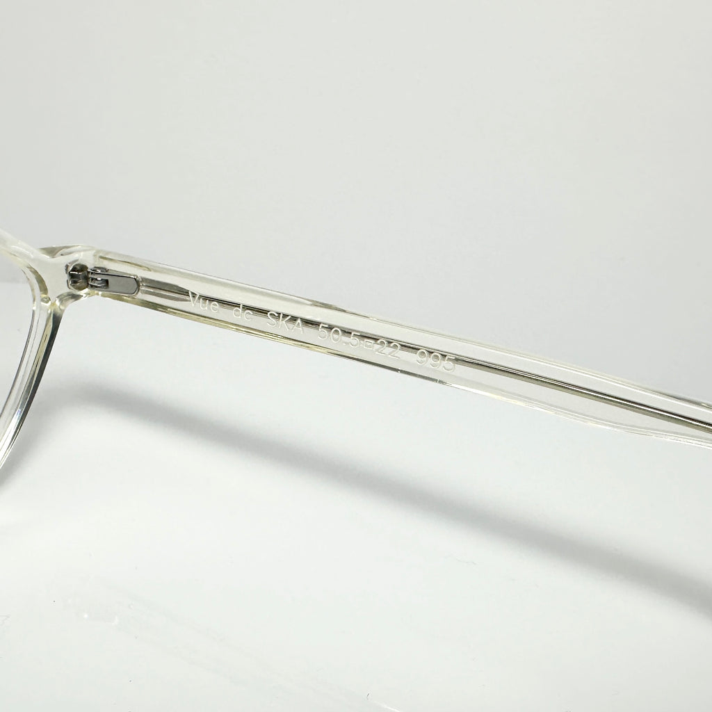 VUE DC SKA Women's Eyeglasses Frame in Clear  - Authentic New