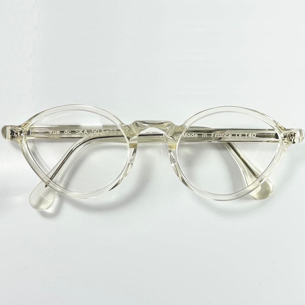 VUE DC SKA Women's Eyeglasses Frame in Clear  - Authentic New