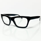 VUE DC JAK 100 Men's Eyeglasses Frame in Matt Black - Authentic New