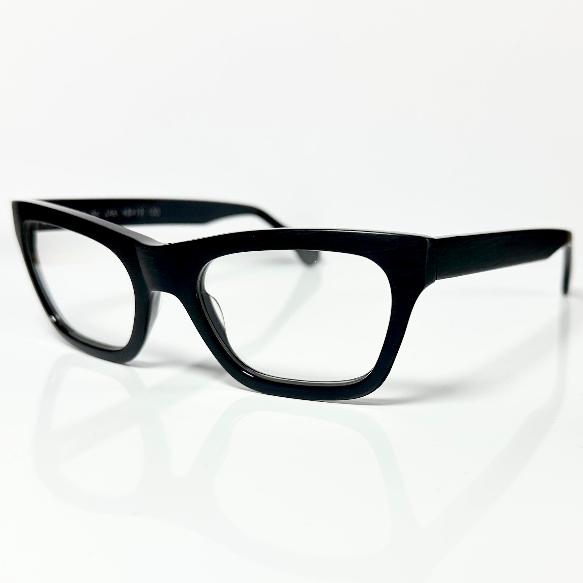 VUE DC JAK 100 Men's Eyeglasses Frame in Matt Black - Authentic New