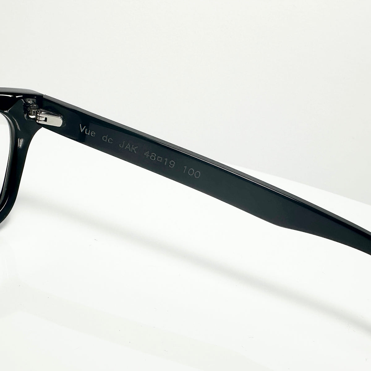 VUE DC JAK 100 Men's Eyeglasses Frame in Matt Black - Authentic New